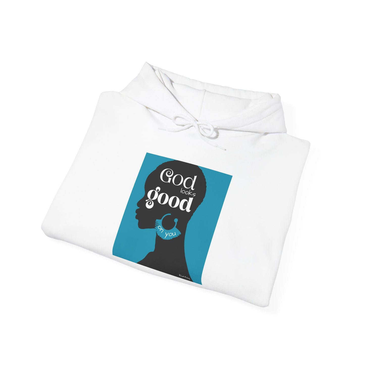 God is Good Inspirational Hoodie | Unisex Heavy Blend Sweatshirt for Everyday Wear, Gifting, Motivational Apparel, Cozy Style