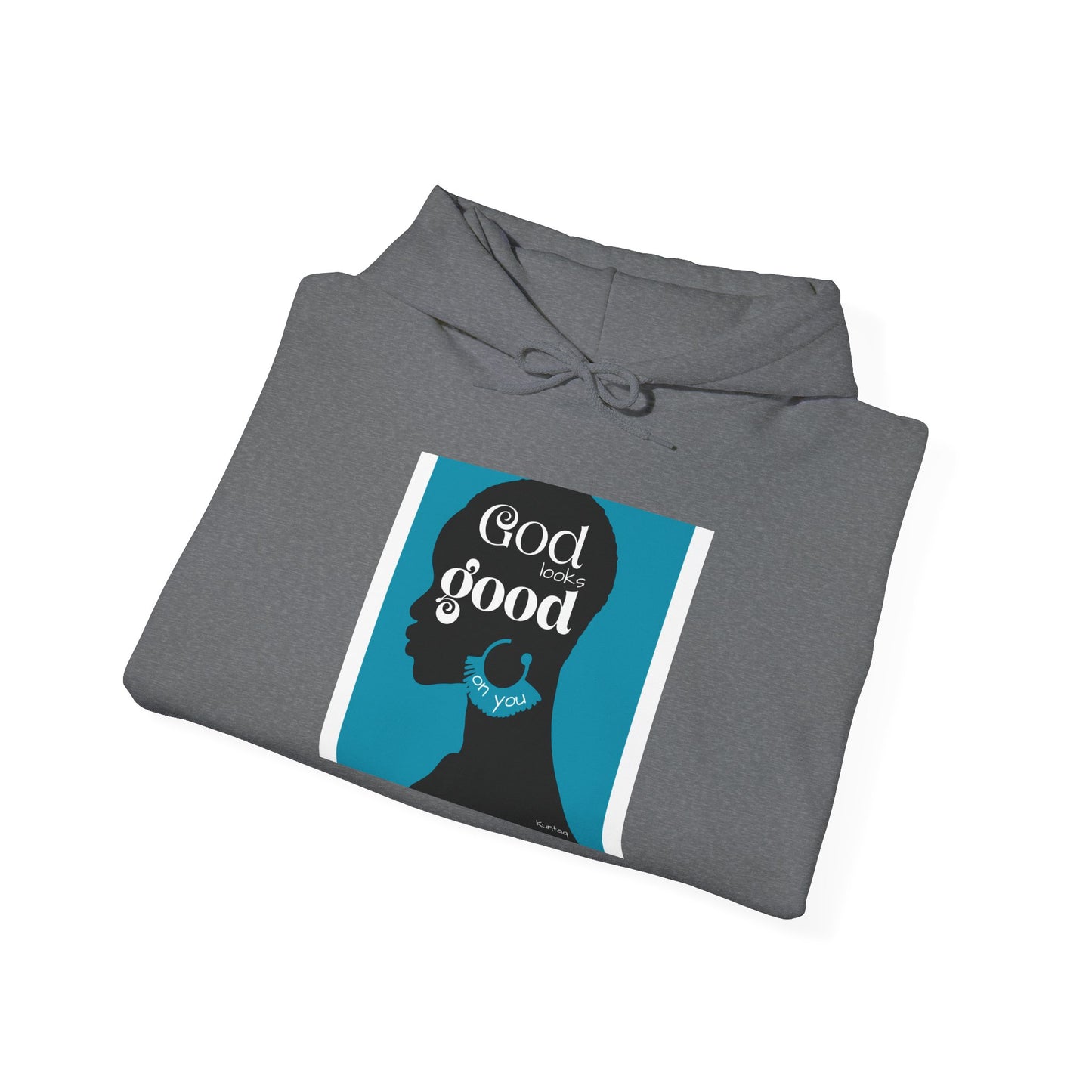 God is Good Inspirational Hoodie | Unisex Heavy Blend Sweatshirt for Everyday Wear, Gifting, Motivational Apparel, Cozy Style
