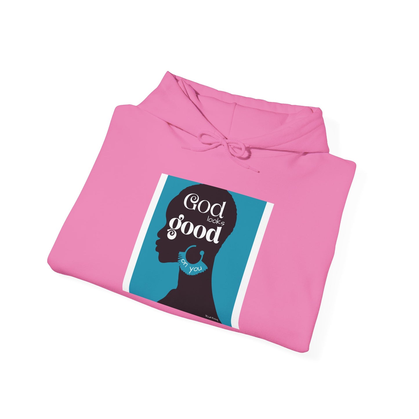 God is Good Inspirational Hoodie | Unisex Heavy Blend Sweatshirt for Everyday Wear, Gifting, Motivational Apparel, Cozy Style