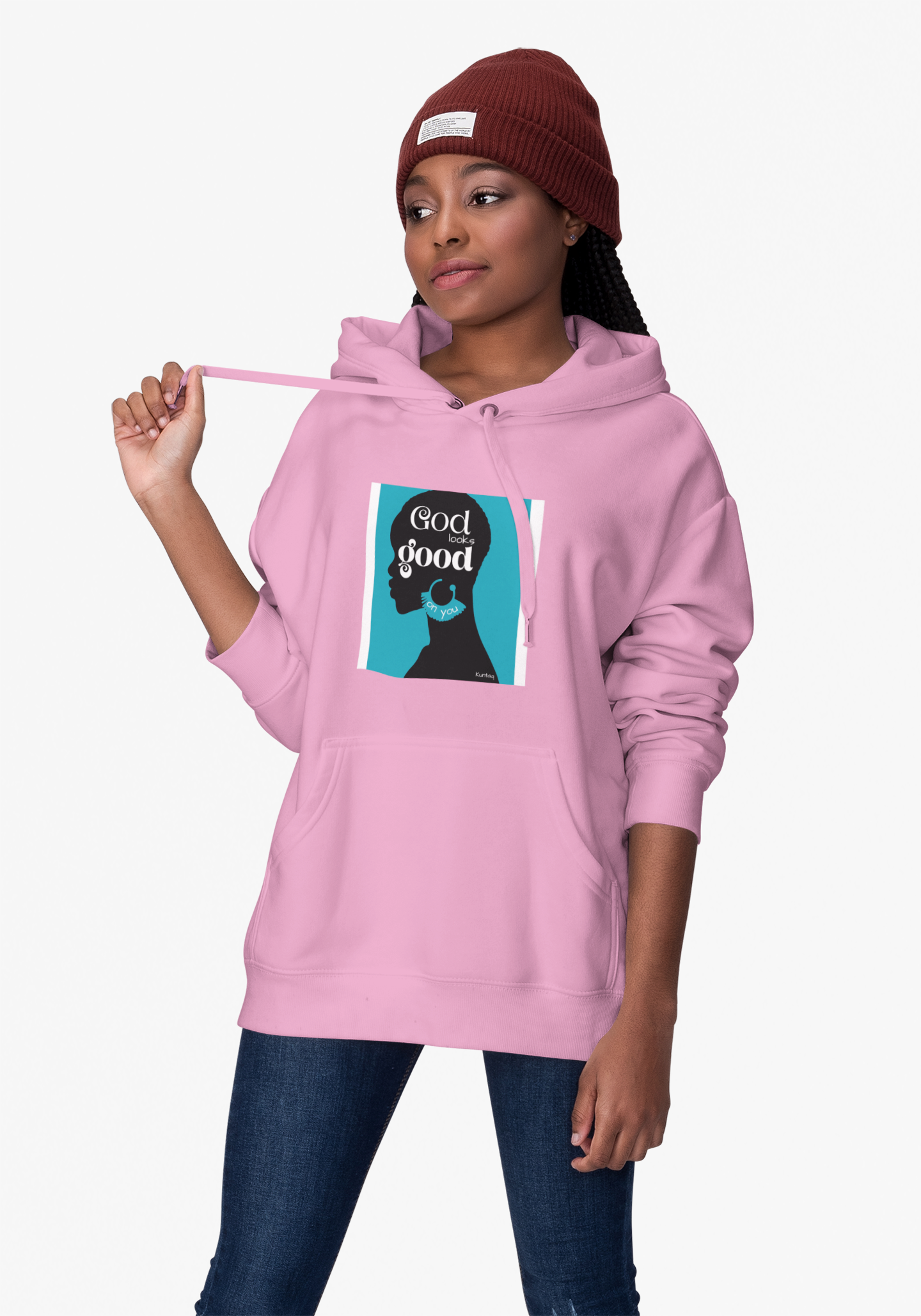 God is Good Inspirational Hoodie | Unisex Heavy Blend Sweatshirt for Everyday Wear, Gifting, Motivational Apparel, Cozy Style
