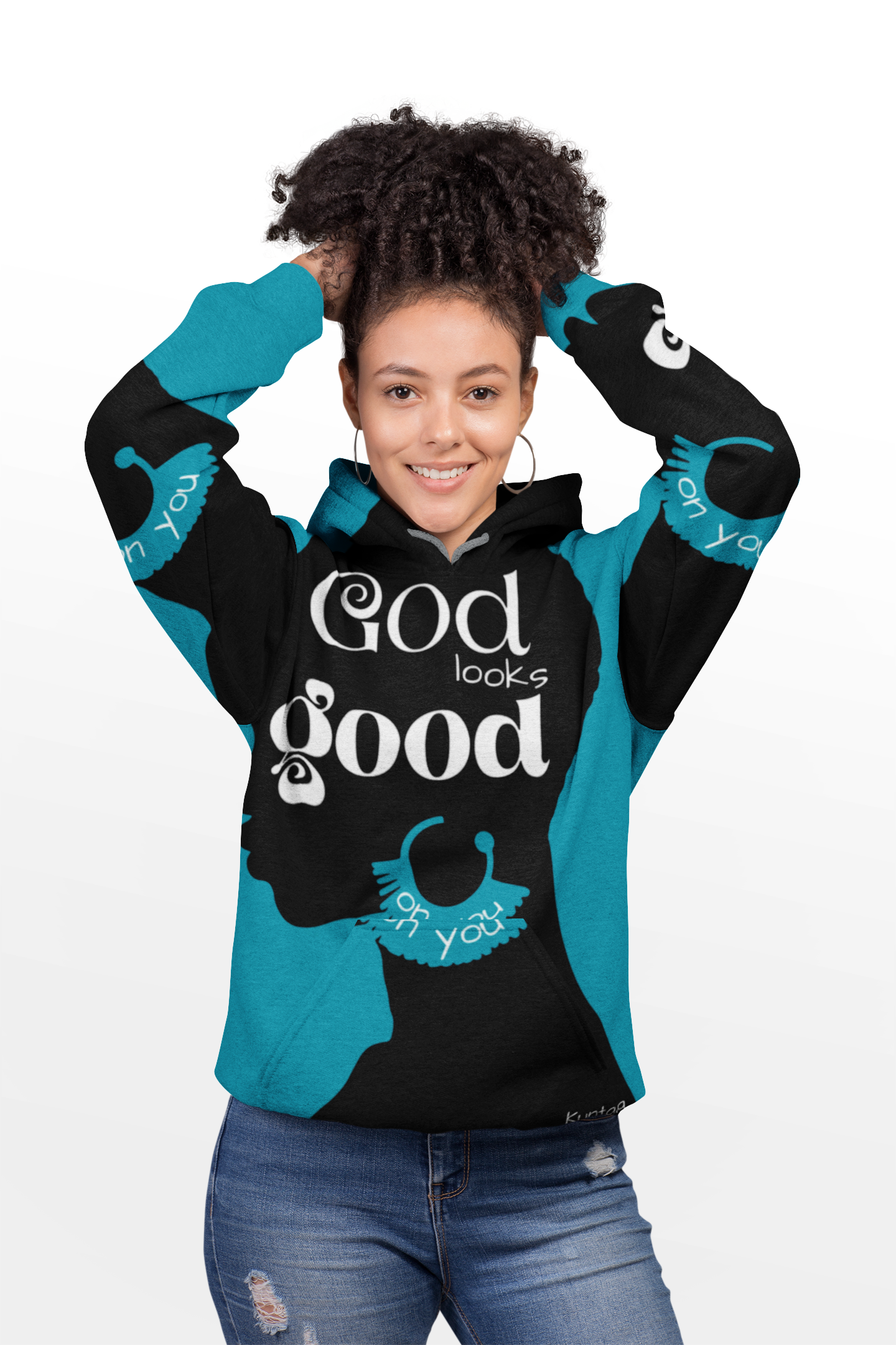 God is Good Inspirational Hoodie | Unisex Heavy Blend Sweatshirt for Everyday Wear, Gifting, Motivational Apparel, Cozy Style
