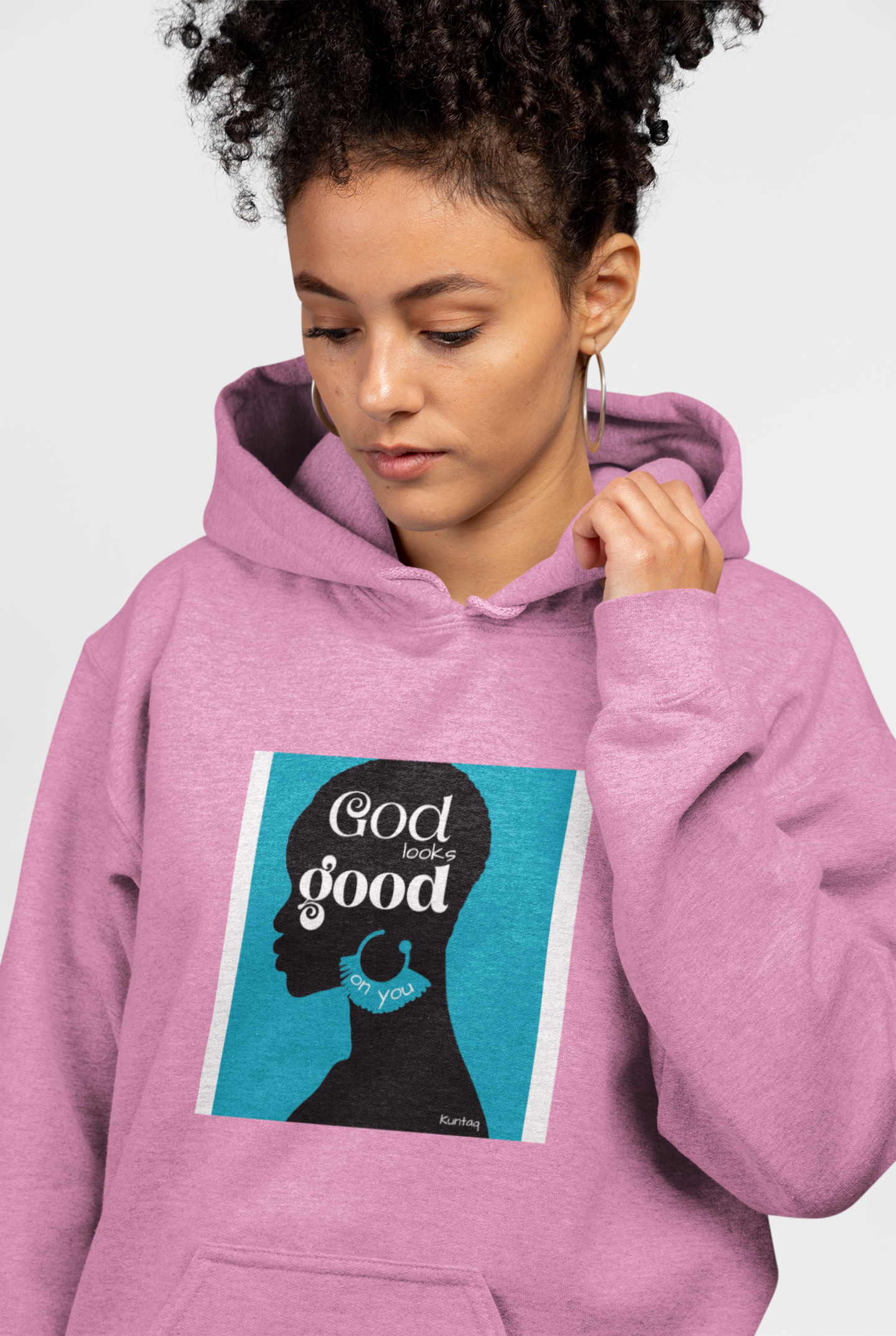 God is Good Inspirational Hoodie | Unisex Heavy Blend Sweatshirt for Everyday Wear, Gifting, Motivational Apparel, Cozy Style