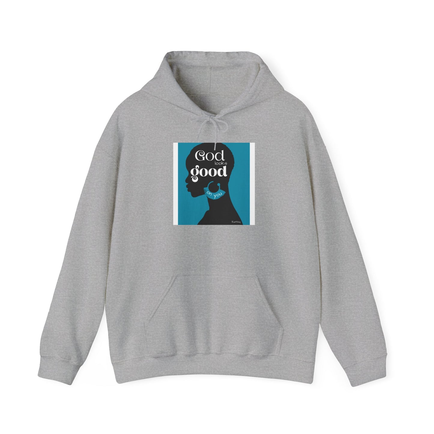 God is Good Inspirational Hoodie | Unisex Heavy Blend Sweatshirt for Everyday Wear, Gifting, Motivational Apparel, Cozy Style