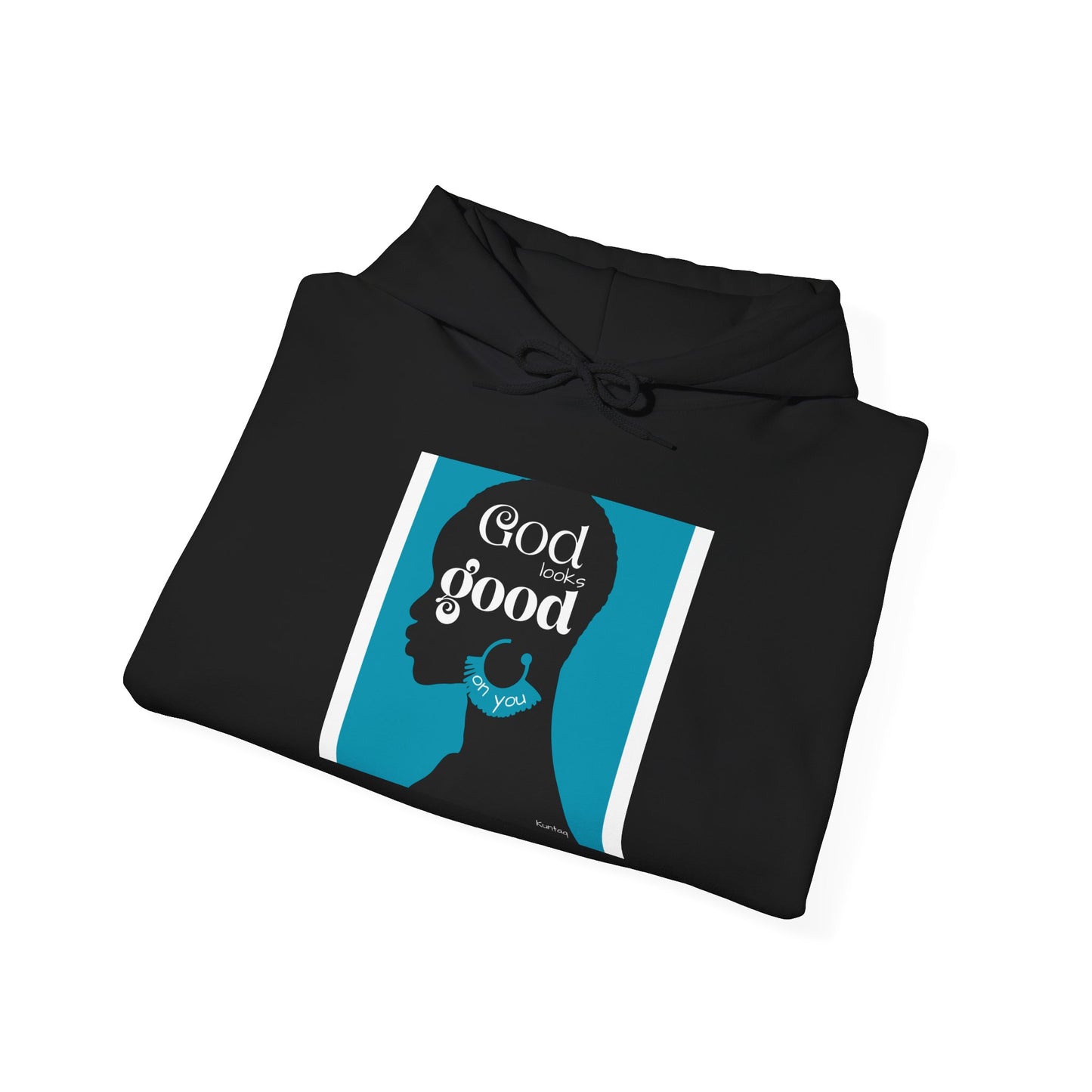 God is Good Inspirational Hoodie | Unisex Heavy Blend Sweatshirt for Everyday Wear, Gifting, Motivational Apparel, Cozy Style