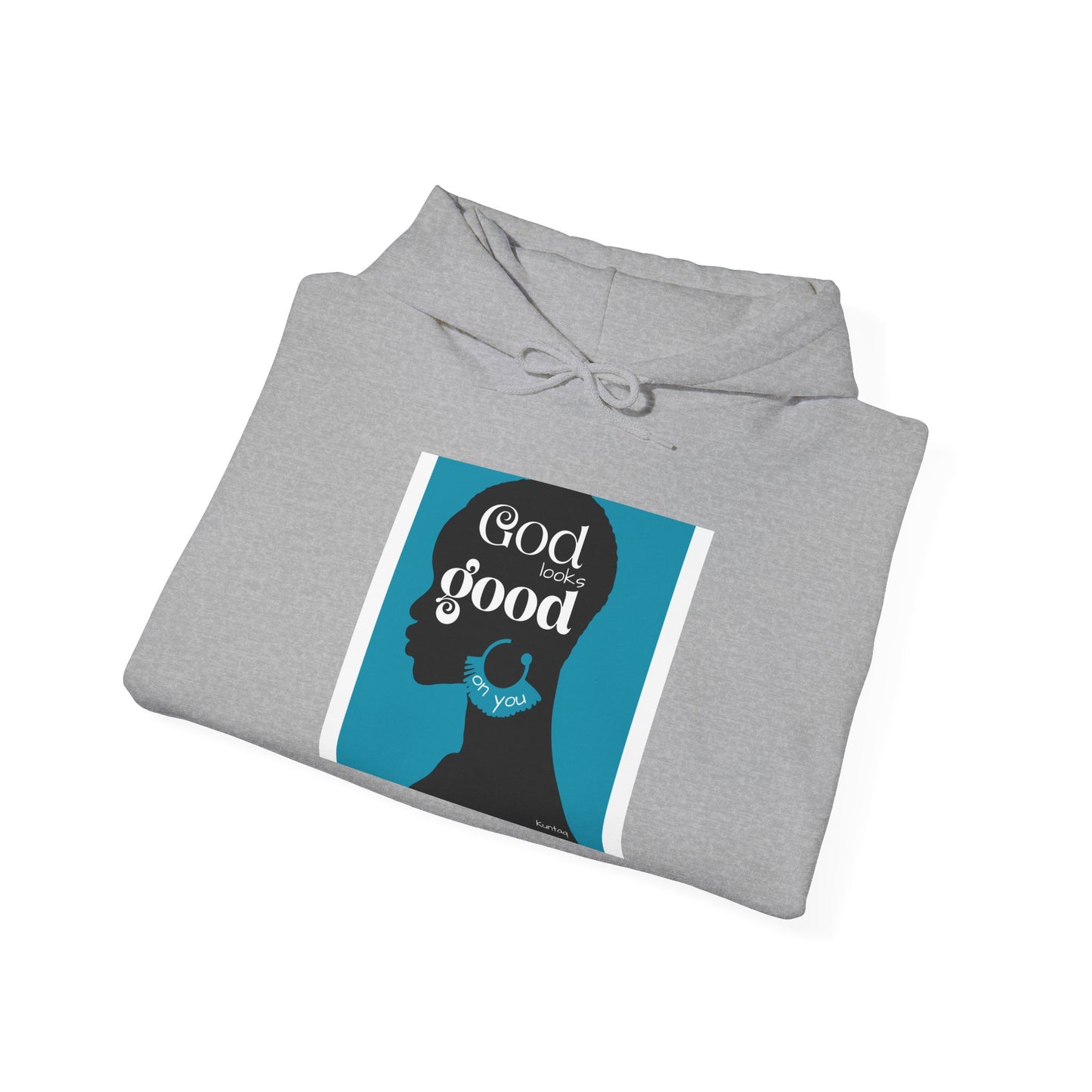 God is Good Inspirational Hoodie | Unisex Heavy Blend Sweatshirt for Everyday Wear, Gifting, Motivational Apparel, Cozy Style